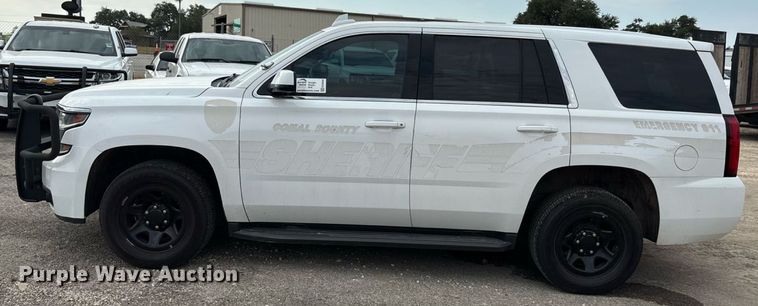 image for item ED5836 2018 Chevrolet Tahoe Police SUV