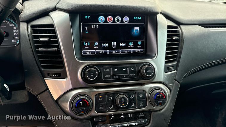 image for item ED5836 2018 Chevrolet Tahoe Police SUV