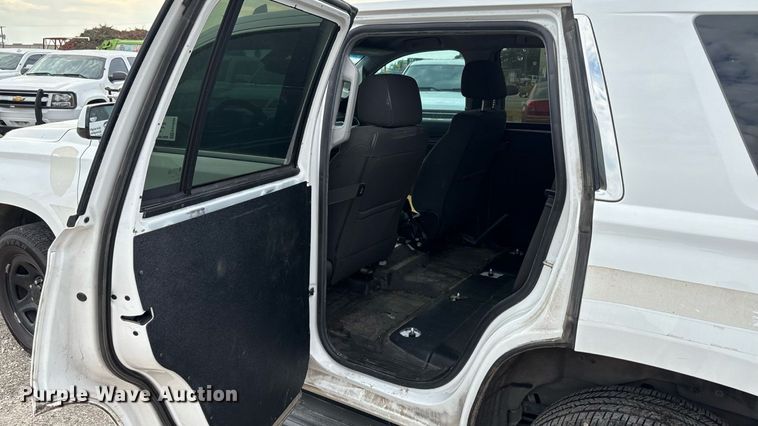 image for item ED5836 2018 Chevrolet Tahoe Police SUV