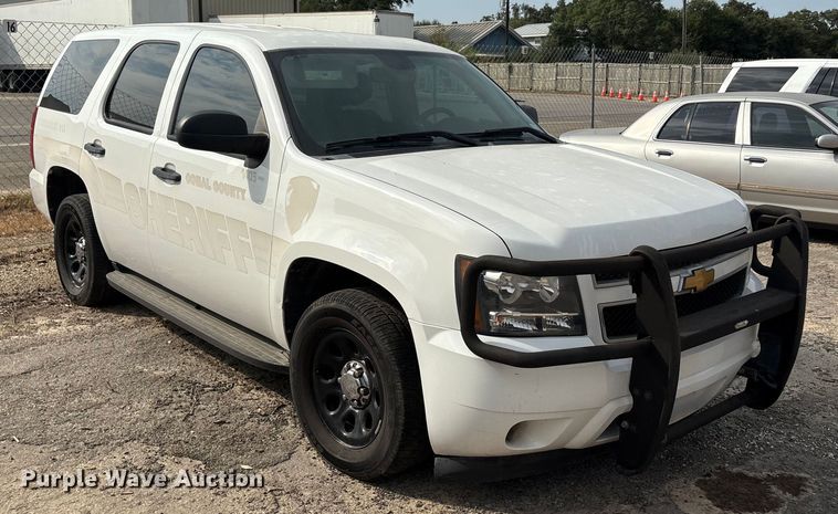 image for item ED5837 2014 Chevrolet Tahoe Police SUV