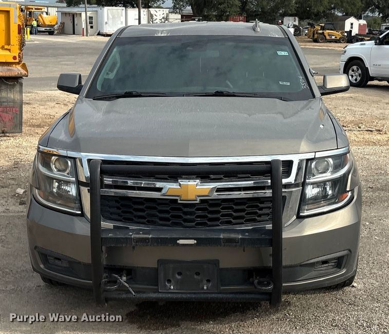 image for item ED5838 2018 Chevrolet Tahoe Police SUV