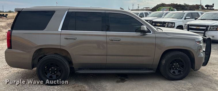 image for item ED5838 2018 Chevrolet Tahoe Police SUV
