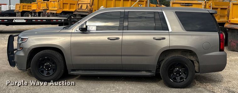 image for item ED5838 2018 Chevrolet Tahoe Police SUV