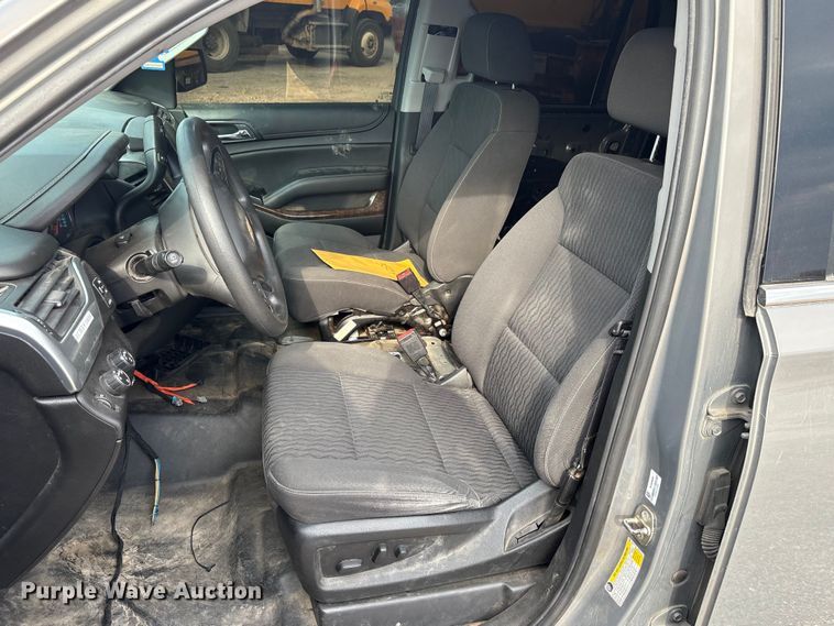 image for item ED5838 2018 Chevrolet Tahoe Police SUV