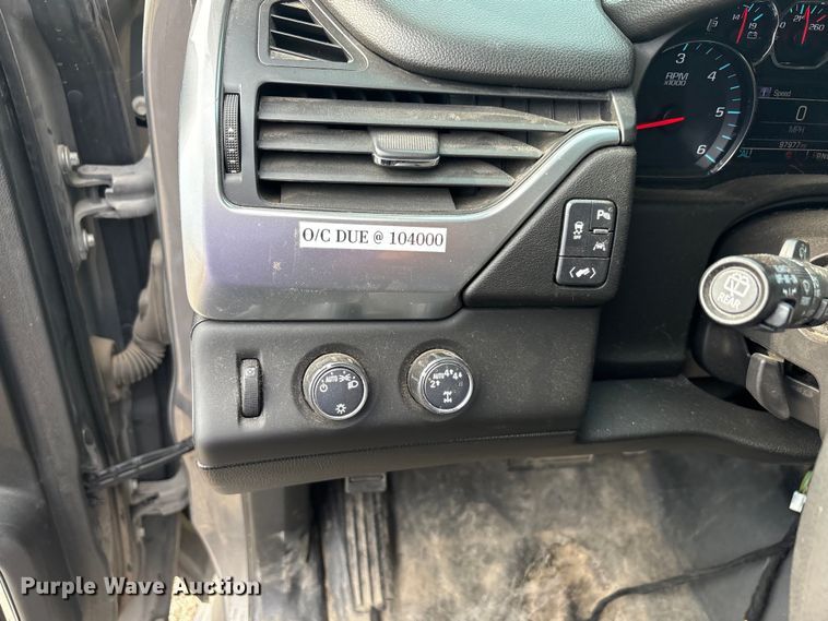 image for item ED5838 2018 Chevrolet Tahoe Police SUV