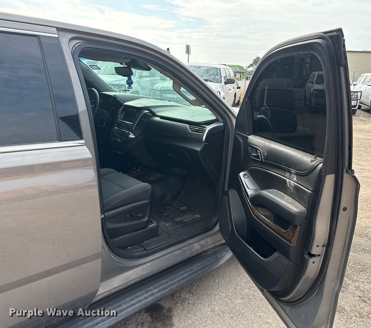 image for item ED5838 2018 Chevrolet Tahoe Police SUV