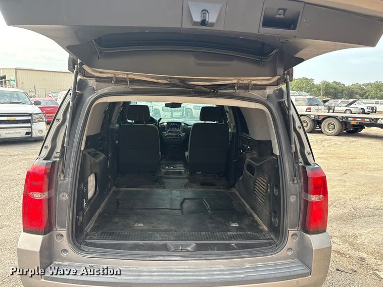 image for item ED5838 2018 Chevrolet Tahoe Police SUV