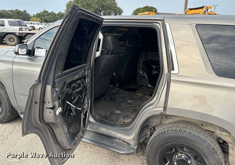 image for item ED5838 2018 Chevrolet Tahoe Police SUV