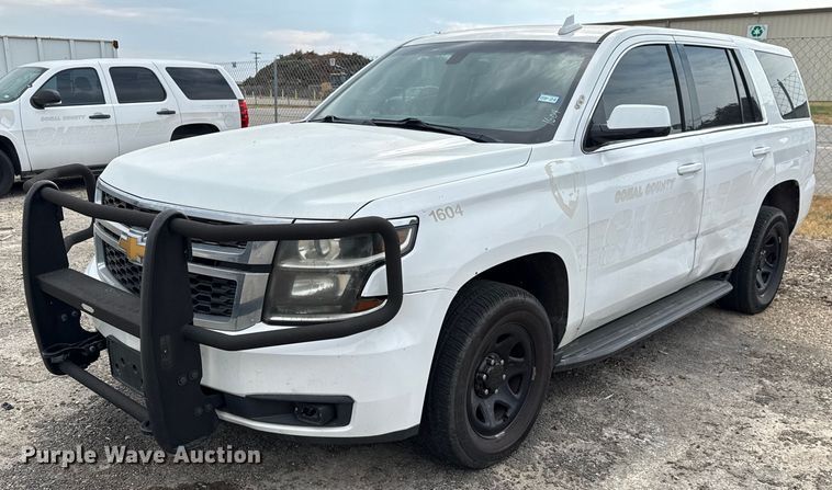 image for item ED5840 2016 Chevrolet Tahoe Police SUV