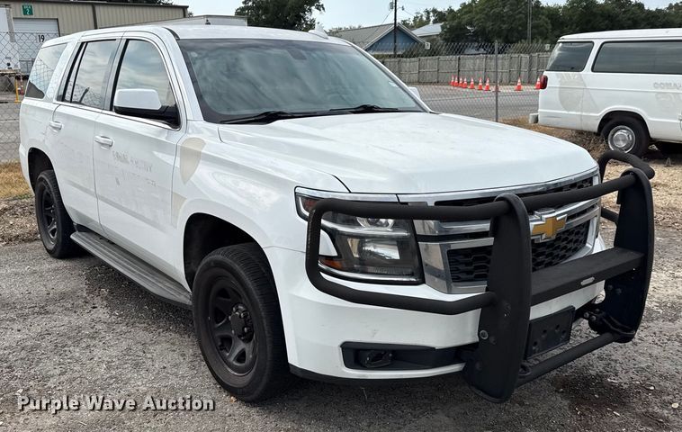 image for item ED5840 2016 Chevrolet Tahoe Police SUV