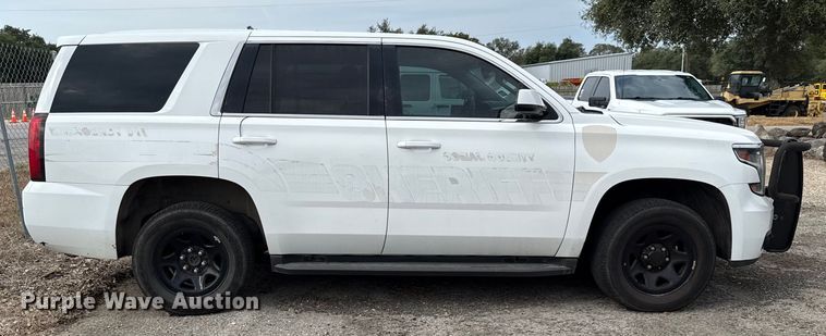 image for item ED5840 2016 Chevrolet Tahoe Police SUV