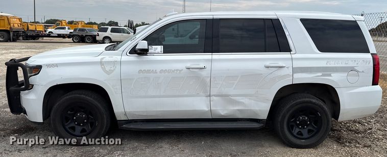 image for item ED5840 2016 Chevrolet Tahoe Police SUV