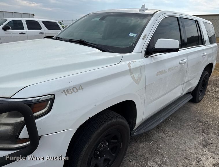 image for item ED5840 2016 Chevrolet Tahoe Police SUV