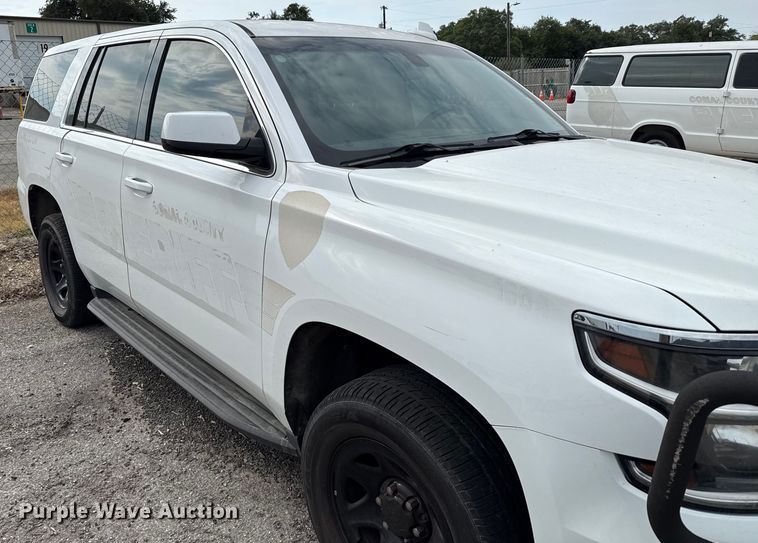image for item ED5840 2016 Chevrolet Tahoe Police SUV
