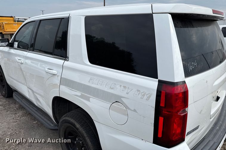image for item ED5840 2016 Chevrolet Tahoe Police SUV