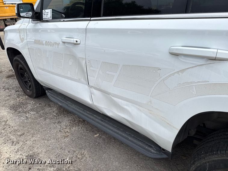 image for item ED5840 2016 Chevrolet Tahoe Police SUV