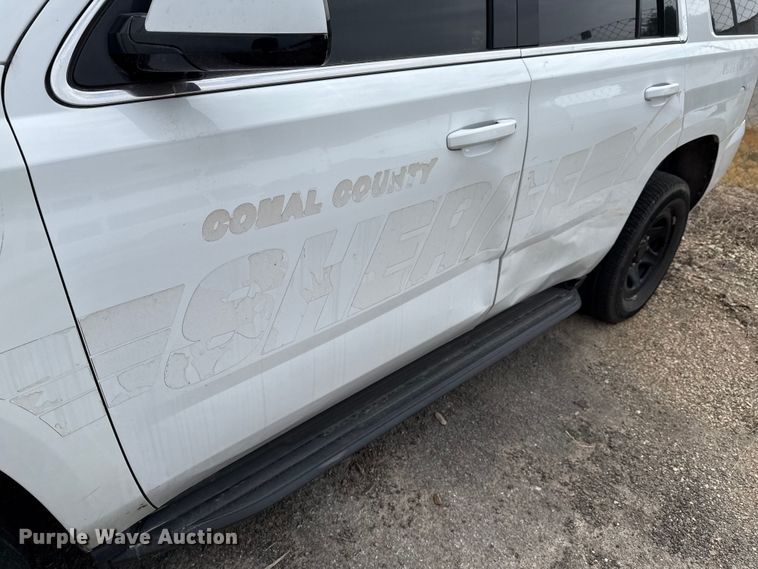 image for item ED5840 2016 Chevrolet Tahoe Police SUV