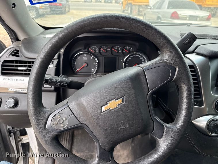 image for item ED5840 2016 Chevrolet Tahoe Police SUV