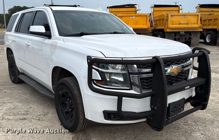image for item ED5841 2018 Chevrolet Tahoe Police SUV