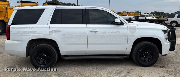 image for item ED5841 2018 Chevrolet Tahoe Police SUV