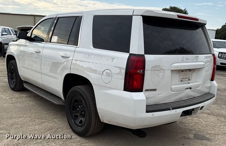 image for item ED5841 2018 Chevrolet Tahoe Police SUV