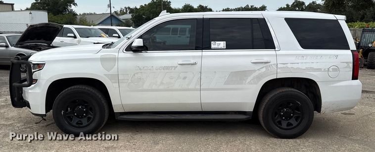 image for item ED5841 2018 Chevrolet Tahoe Police SUV