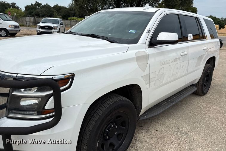 image for item ED5841 2018 Chevrolet Tahoe Police SUV