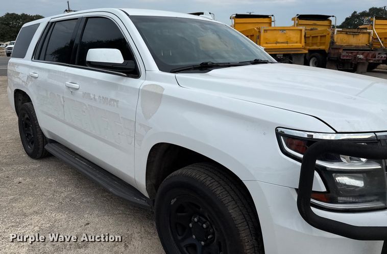 image for item ED5841 2018 Chevrolet Tahoe Police SUV
