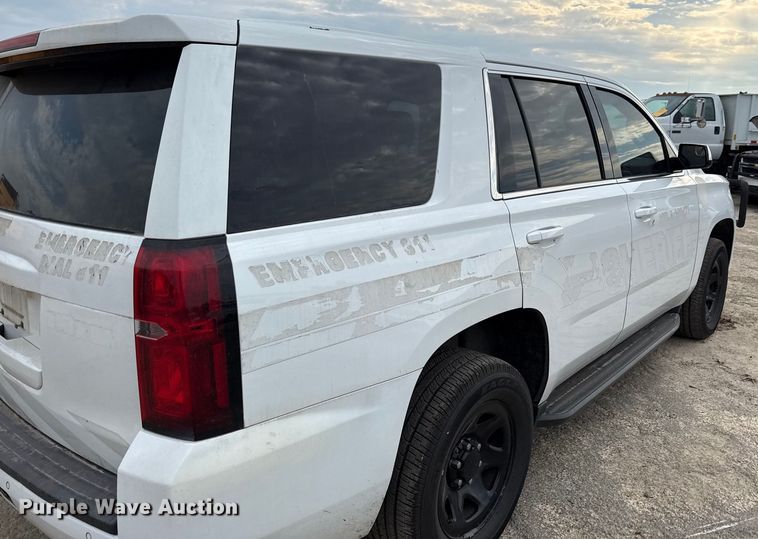 image for item ED5841 2018 Chevrolet Tahoe Police SUV