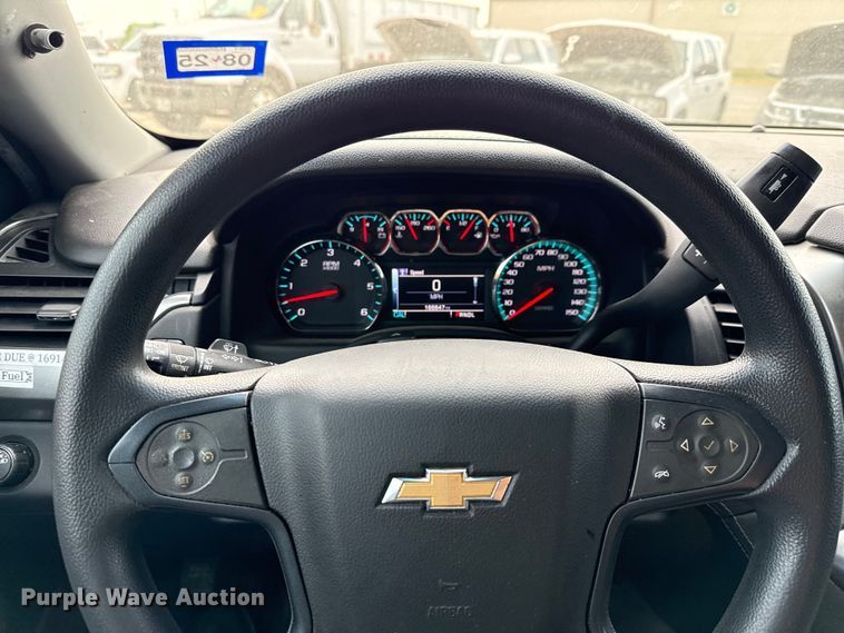 image for item ED5841 2018 Chevrolet Tahoe Police SUV