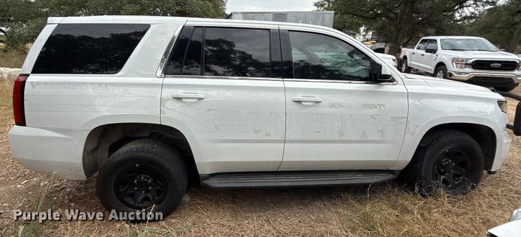 image for item ED5842 2017 Chevrolet Tahoe Police SUV