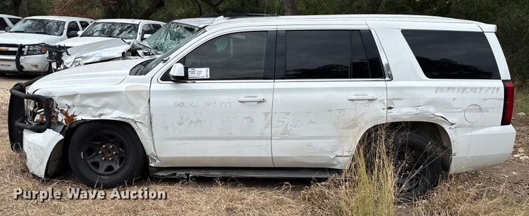 image for item ED5842 2017 Chevrolet Tahoe Police SUV