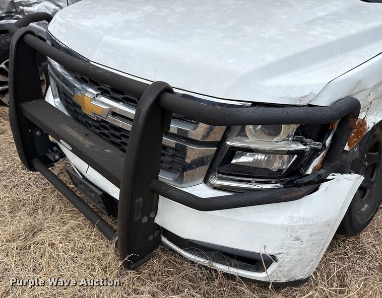 image for item ED5842 2017 Chevrolet Tahoe Police SUV