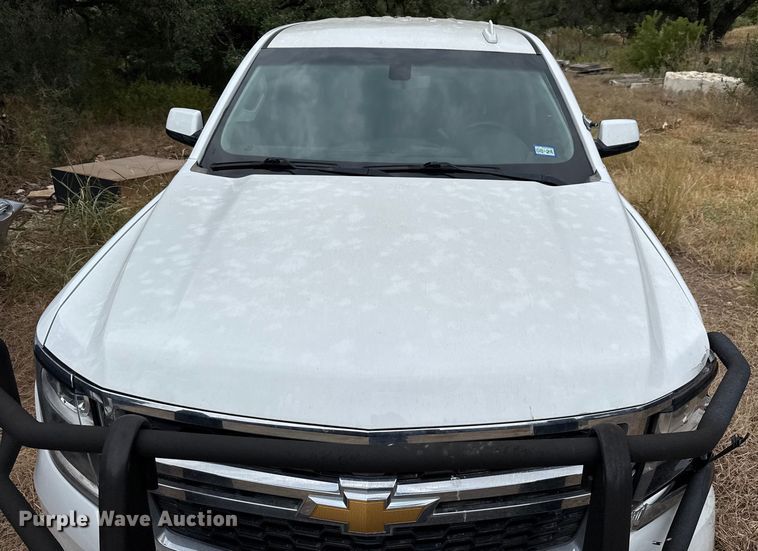 image for item ED5842 2017 Chevrolet Tahoe Police SUV