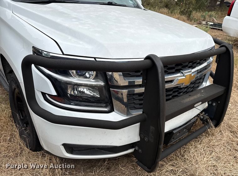 image for item ED5842 2017 Chevrolet Tahoe Police SUV