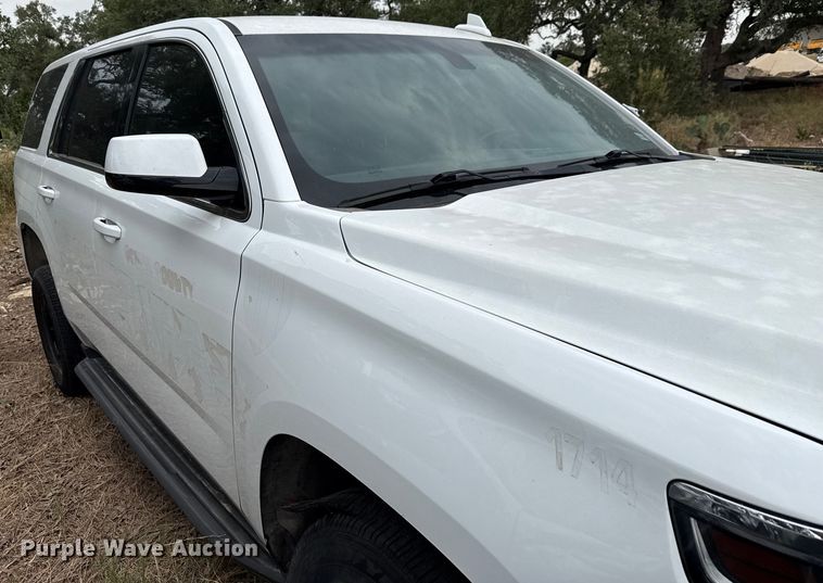 image for item ED5842 2017 Chevrolet Tahoe Police SUV