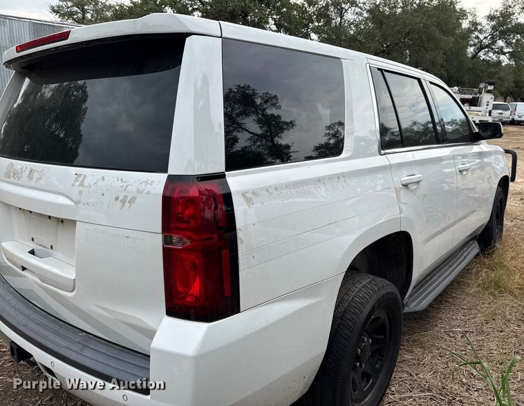 image for item ED5842 2017 Chevrolet Tahoe Police SUV
