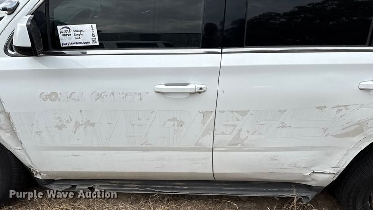 image for item ED5842 2017 Chevrolet Tahoe Police SUV