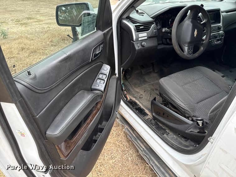 image for item ED5842 2017 Chevrolet Tahoe Police SUV