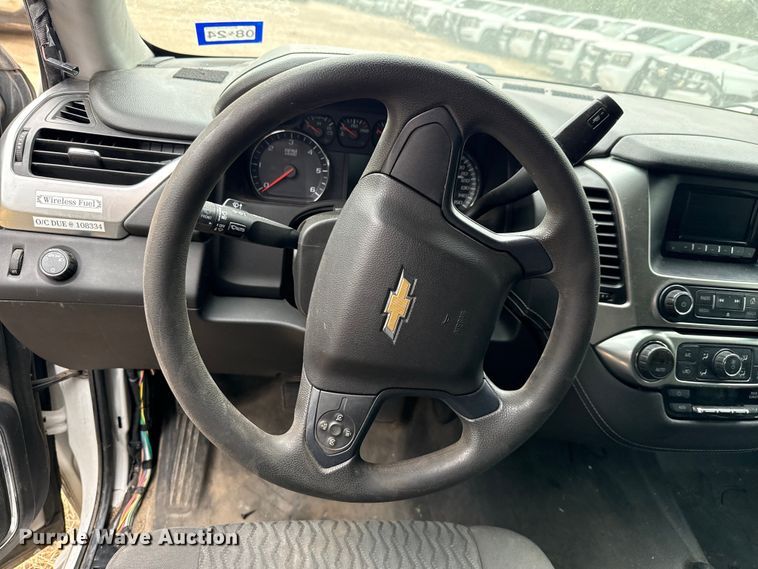 image for item ED5842 2017 Chevrolet Tahoe Police SUV