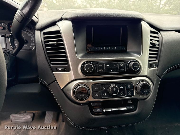 image for item ED5842 2017 Chevrolet Tahoe Police SUV