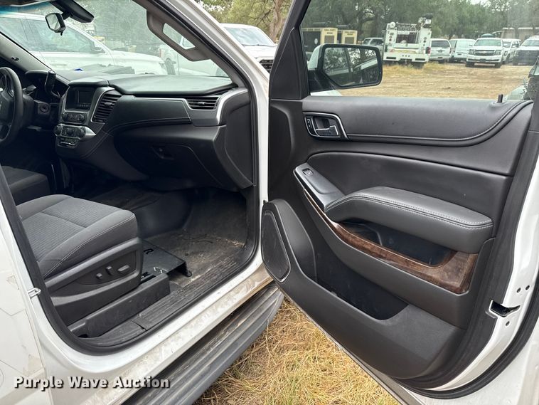 image for item ED5842 2017 Chevrolet Tahoe Police SUV