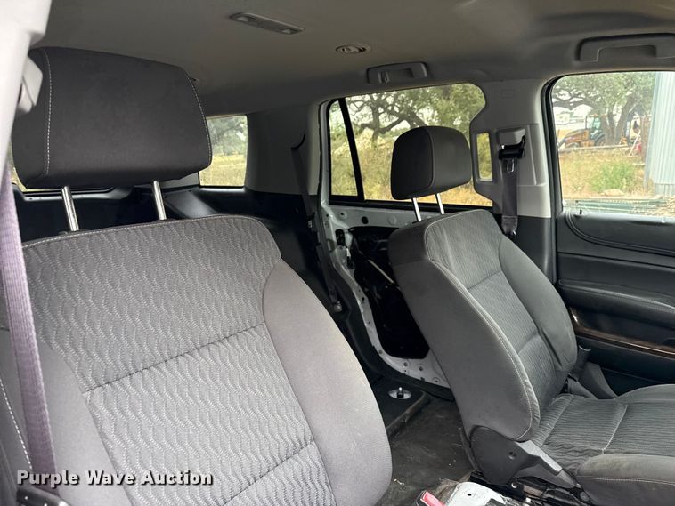 image for item ED5842 2017 Chevrolet Tahoe Police SUV