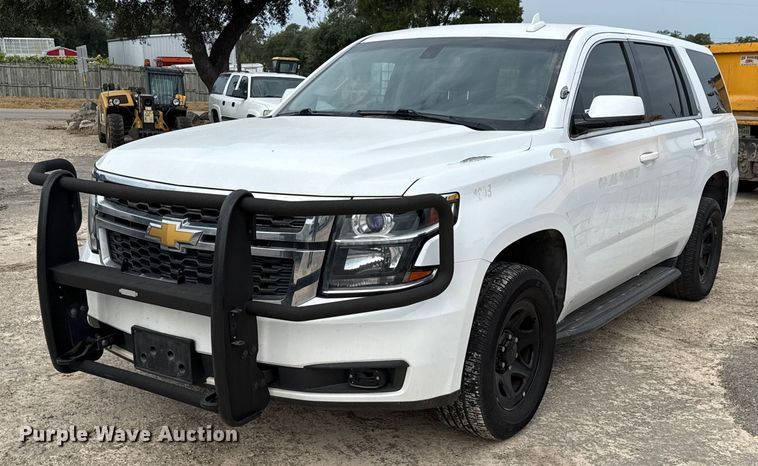 image for item ED5843 2016 Chevrolet Tahoe Police SUV