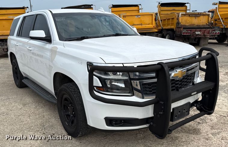 image for item ED5843 2016 Chevrolet Tahoe Police SUV