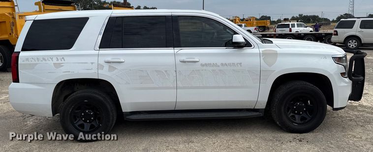 image for item ED5843 2016 Chevrolet Tahoe Police SUV