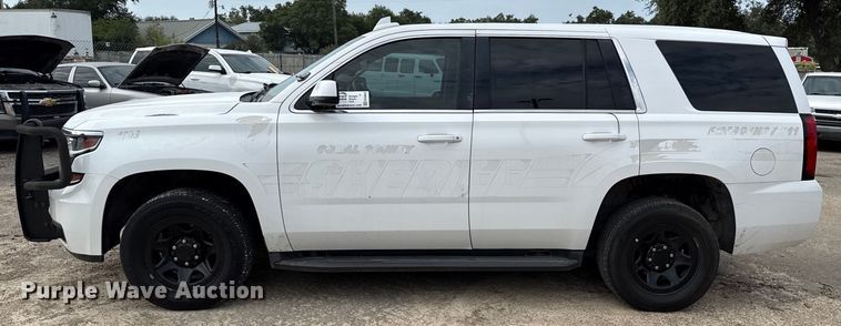 image for item ED5843 2016 Chevrolet Tahoe Police SUV