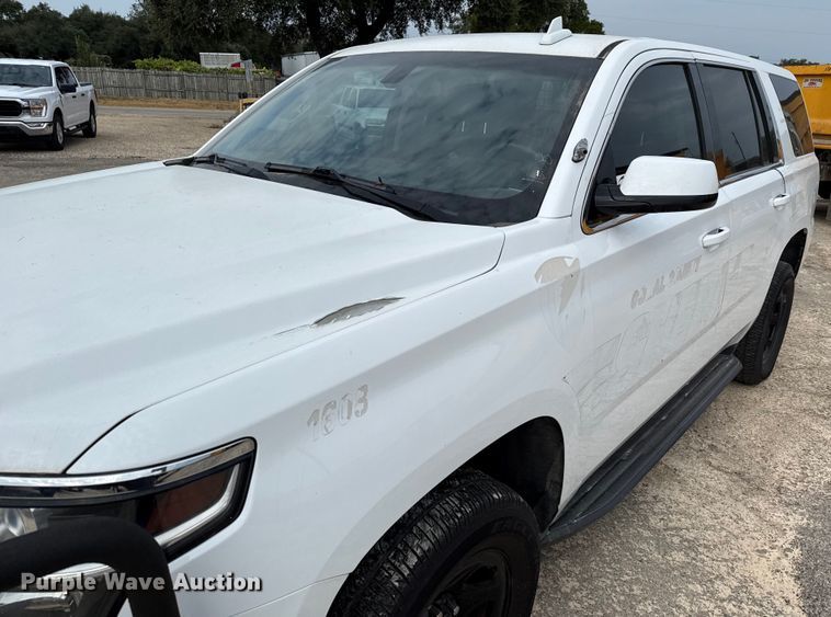 image for item ED5843 2016 Chevrolet Tahoe Police SUV