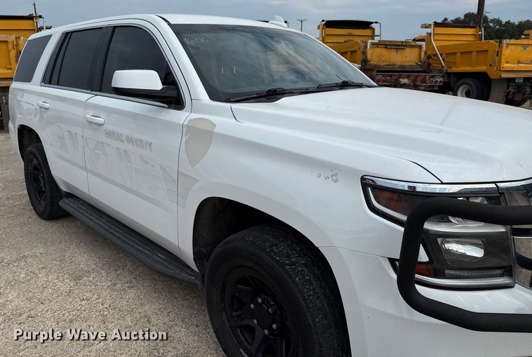 image for item ED5843 2016 Chevrolet Tahoe Police SUV