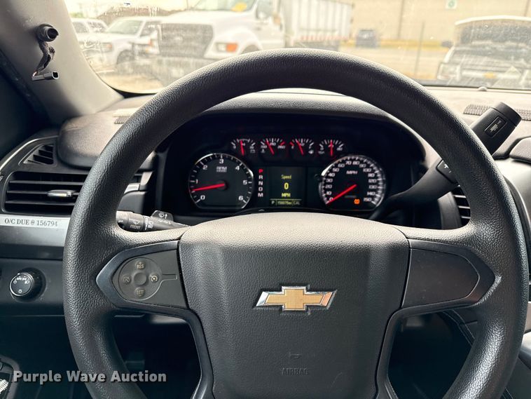 image for item ED5843 2016 Chevrolet Tahoe Police SUV